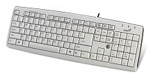 Клавиатура Genius KB-06XE, мембранная, 105btns, USB, Анг/Рус, 1.4m, Белый [31300614100]
