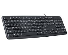 Клавиатура AeroMax KB-509, мембранная, 104btns, 1.5м, USB, рус/англ/кыр, Чёрный