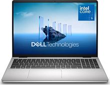 Ноутбук Dell 16 DC16251, Intel 5-120U(up to 5.0Ghz), 8GB DDR4, 512GB SSD M2 NVMe, Intel® Iris® Xᵉ Graphics, 16" FHD (1920x1080) TOUCHSCREEN IPS, HDMI WiFi BT Win11, ENG-RUS, серебро [LDC16251-5506SLV-PUS]