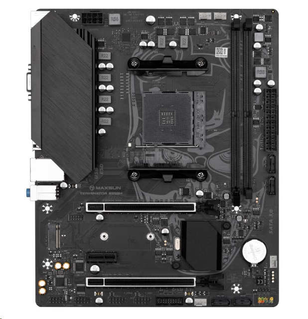 Материнская плата AM4 MAXSUN MS-B550M GAMING WIFI, AMD AM4, AMD B550, 2xDDR4 PC25600, 1xPCI 4.0x16, 1xPCI 3.0x4, 1xPCI 3.0x1, 2SATA+M2.2 Slot, Sound7Ch, GLAN, mATX, 4xUSB5G+8USB2.0, HDMI, DP фото 2 Материнская плата AM4 MAXSUN MS-B550M GAMING WIFI, AMD AM4, AMD B550, 2xDDR4 PC25600, 1xPCI 4.0x16, 1xPCI 3.0x4, 1xPCI 3.0x1, 2SATA+M2.2 Slot, Sound7Ch, GLAN, mATX, 4xUSB5G+8USB2.0, HDMI, DP фото 2