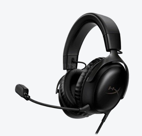 Наушники с микрофоном HYPERX 727A8AA HYPERX Cloud III ProGame DTS Spatial Audio jack 3.5 mm BLACK Наушники с микрофоном HYPERX 727A8AA HYPERX Cloud III ProGame DTS Spatial Audio jack 3.5 mm BLACK