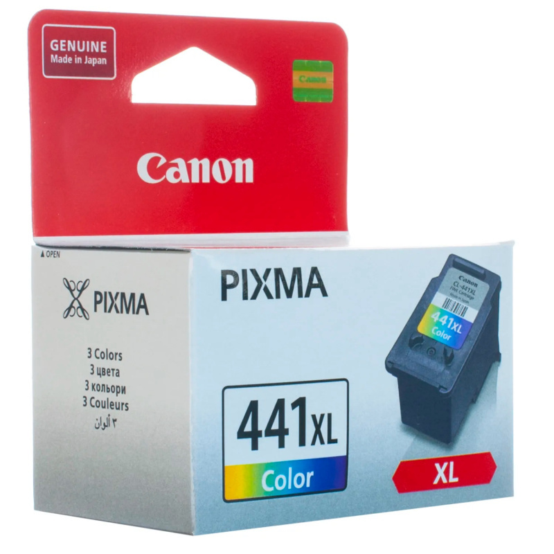 Картридж Canon, CL-441XL, 5220B001, для PIXMA MG3640S, TS5140, 400 стр. (А4) Картридж Canon, CL-441XL, 5220B001, для PIXMA MG3640S, TS5140, 400 стр. (А4)