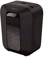 Шредер Fellowes LX50 Уровень секретности P-4, Фрагмент 4х37 мм, Подача 9 лист, Ёмкость корзины 17 л, Уничтожение скоб, скрепок, пл. карт, Чёрный