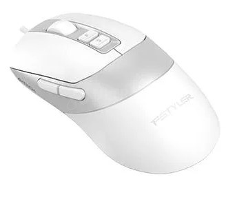 Мышь A4tech Fstyler FM50S Plus 4000 dpi, USB, 7 кнопок, оптическая, бесшумное нажатие кнопок, белая Мышь A4tech Fstyler FM50S Plus 4000 dpi, USB, 7 кнопок, оптическая, бесшумное нажатие кнопок, белая