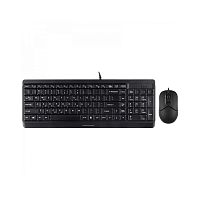Клавиатура+мышь A4tech Fstyler F1512S Black оптическая мышь, 1200dpi, 3btn, клавиатура проводная, 1.5м, USB