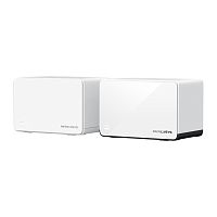 Mesh-система Wi-Fi 6 MERCUSYS Halo H85X (2-pack) (AX3000/2,4ГГц до 574Мбит/с/5ГГц до 2,4Гбит/с/MU-MIMO/до 460м²/1×WAN/LAN 2,5Гбит/с+2×WAN/LAN 1Гбит/с)