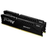 DDR5 32GB (2x16GB) PC-44800 (5600MHz) KINGSTON FURY BEAST BLACK EXPO KF556C36BBEK2-32
