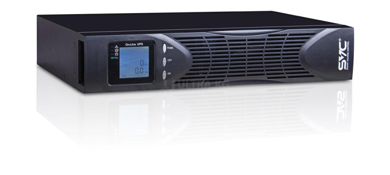 ИБП SVC LRT-2KL-LCD, Мощность 2000ВА/1800Вт, Стоечный 19'' 2U, LRT-серия, On-Line, LCD\Tel.line\RS-232, USB SMART, AVR: 110-300В, Бат.: 12В/9Aч*4шт., Вых. разъемы: С13 х 4 шт, Schuko x 1 шт, Чёрный ИБП SVC LRT-2KL-LCD, Мощность 2000ВА/1800Вт, Стоечный 19'' 2U, LRT-серия, On-Line, LCD\Tel.line\RS-232, USB SMART, AVR: 110-300В, Бат.: 12В/9Aч*4шт., Вых. разъемы: С13 х 4 шт, Schuko x 1 шт, Чёрный