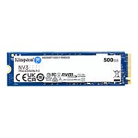Твердотельный накопитель SSD 500GB Kingston Digital Ships NV3 M.2 2280 NVMe Read/Write up 5000/3000MB/s [SNV3S/500G]