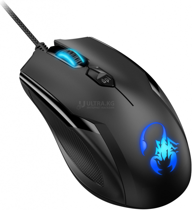 Мышь Genius Ammox X1-600, Оптическая, 3200dpi, 4 кнопки, проводная, подсветка, USB, 1,8м, Черный Мышь Genius Ammox X1-600, Оптическая, 3200dpi, 4 кнопки, проводная, подсветка, USB, 1,8м, Черный