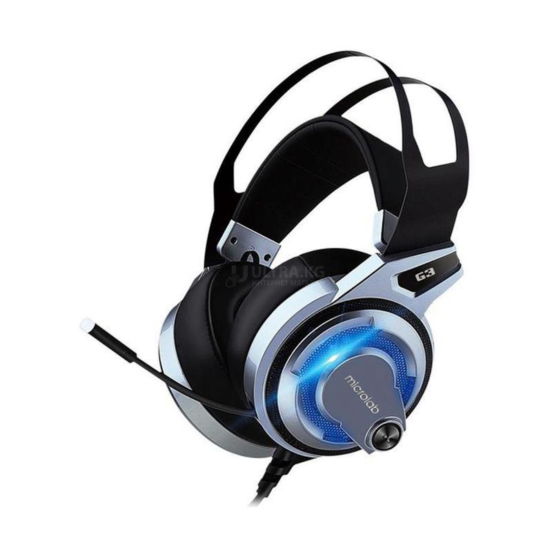 Наушники с микрофоном Microlab G3 GAMING BLACK USB Наушники с микрофоном Microlab G3 GAMING BLACK USB