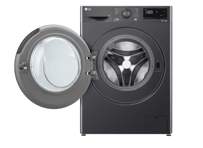Стиральная машина LG F2V3PS6J 8 кг, Цвет: Серебристый фото 2 Стиральная машина LG F2V3PS6J 8 кг, Цвет: Серебристый фото 2