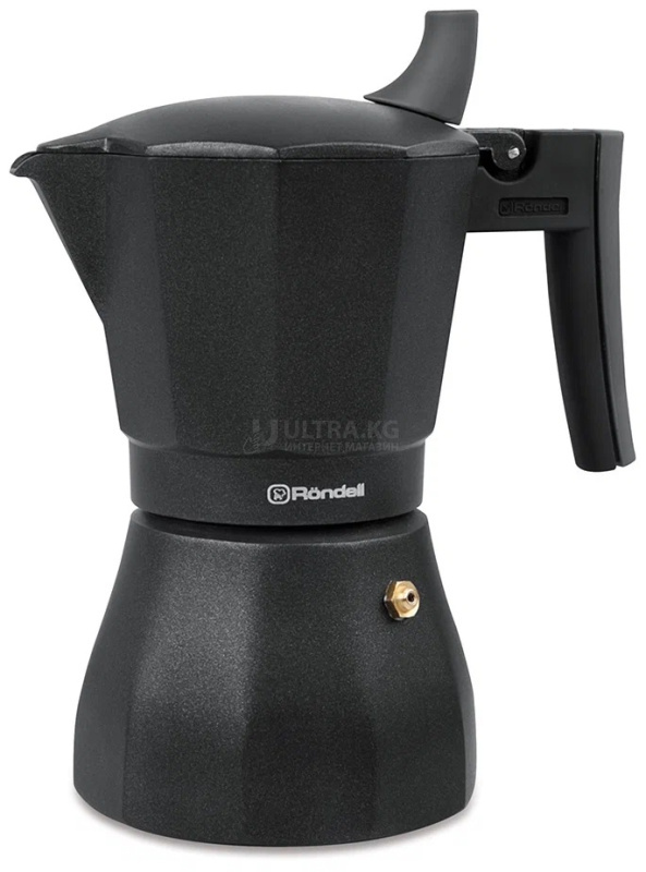 Гейзерная кофеварка Kafferro Rondell RDA-994 Гейзерная кофеварка Kafferro Rondell RDA-994