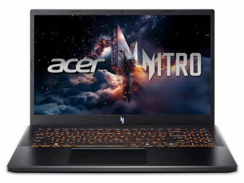 Ноутбук Acer Nitro ANV15-52-57BB Intel Core i5-13420H (up to 4.60Ghz), 16GB DDR4, 1TB SSD m2 NVMe, 15.6" FHD IPS 165Hz, RTX 5050 8GB, Type-C, Thunderbolt, HDMI, LAN, WF, BT, WIN11H, клав с подсв., ENG-RUS, черный