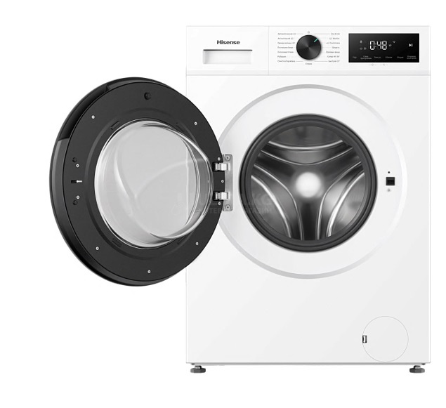 Стиральная машина Hisense WF1I8022BTP2/A 8 кг, Цвет: Серебристый фото 2 Стиральная машина Hisense WF1I8022BTP2/A 8 кг, Цвет: Серебристый фото 2