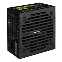 Блок питания 500W Aerocool VX PLUS Stealth 500, 500W, ATX, passive-PFC, 20+4 pin, 3*Sata, 3*Molex, 1*PCI-E 6 pin, поддержка Haswell, вентилятор 12 см, кабель питания, чёрный