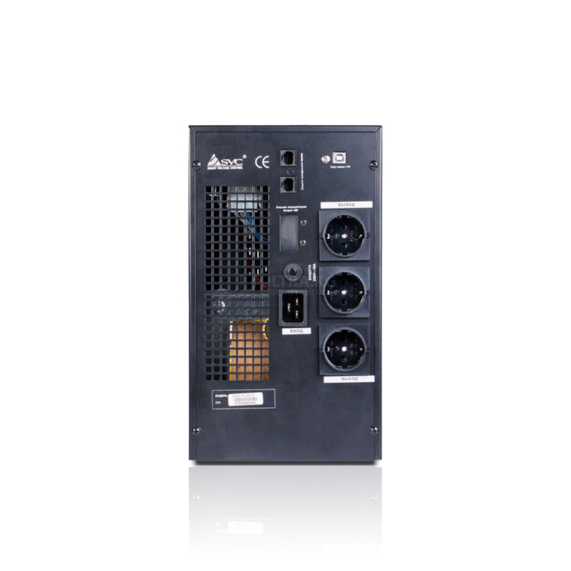 ИБП UPS SVC PTL-5K-LCD, Мощность 5000ВА/4000Вт, PTL-серия, LCD\Tel.line\USB(Smart), Диапазон работы AVR: 145-275В, Бат.: 12В/17Ah*4шт., 3 вых. + клеммная колодка, Чёрный фото 2 ИБП UPS SVC PTL-5K-LCD, Мощность 5000ВА/4000Вт, PTL-серия, LCD\Tel.line\USB(Smart), Диапазон работы AVR: 145-275В, Бат.: 12В/17Ah*4шт., 3 вых. + клеммная колодка, Чёрный фото 2