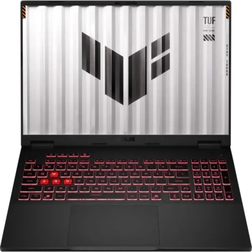 Ноутбук Asus TUF Gaming A16 FA608PM-RV041 AMD Ryzen 9 8940HX (16 ядер/32 потока, up to 5.30Ghz) 16GB DDR5, 1TB SSD m2 NVMe, 16" WUXGA IPS 165Hz, RTX5060 8GB, Type-C, HDMI, LAN, WF, BT, DOS, клав. с подсв. EN-RU, крышка металл., графит