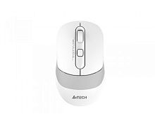 Беспроводная мышь A4tech Fstyler FB10CS Grayish White, BT+2,4G USB, 1200-1600-2000 DPI, заряд USB-C, Grayish White