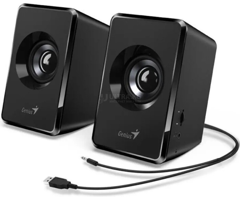 Звуковая система Genius SP-U125 , Grey , 3W , USB питание, 16Hz-20KHz, 1,2 м, 3.5мм Звуковая система Genius SP-U125 , Grey , 3W , USB питание, 16Hz-20KHz, 1,2 м, 3.5мм