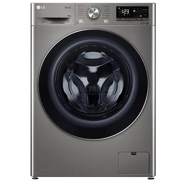 Стиральная машина LG F2V5PS2S 8 кг, с паром, Цвет: Серый Стиральная машина LG F2V5PS2S 8 кг, с паром, Цвет: Серый