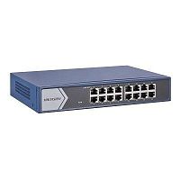 Коммутатор сетевой HIKVISION DS-3E1516-EI (16x1Gb/s, /56Gbps) 12 W