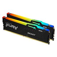 DDR5 16GB (2x8GB) PC-48000 (6000MHz) KINGSTON FURY BEAST RGB EXPO KF560C30BBEAK2-16