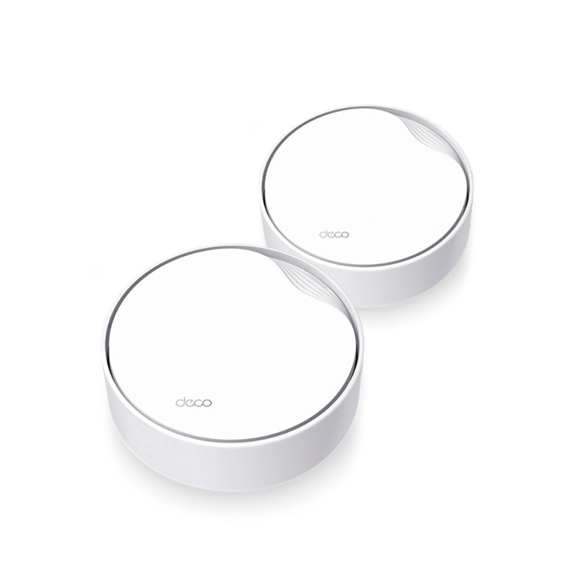 Mesh Wi-Fi система TP-LINK Deco X50-Poe (2-PK) AX3000 Dual-Band, 2402Mb/s 5GHz+574Mb/s 2.4GHz, WAN/LAN1x2,5 Гбит/с.4 antenna,Parental Control Mesh Wi-Fi система TP-LINK Deco X50-Poe (2-PK) AX3000 Dual-Band, 2402Mb/s 5GHz+574Mb/s 2.4GHz, WAN/LAN1x2,5 Гбит/с.4 antenna,Parental Control