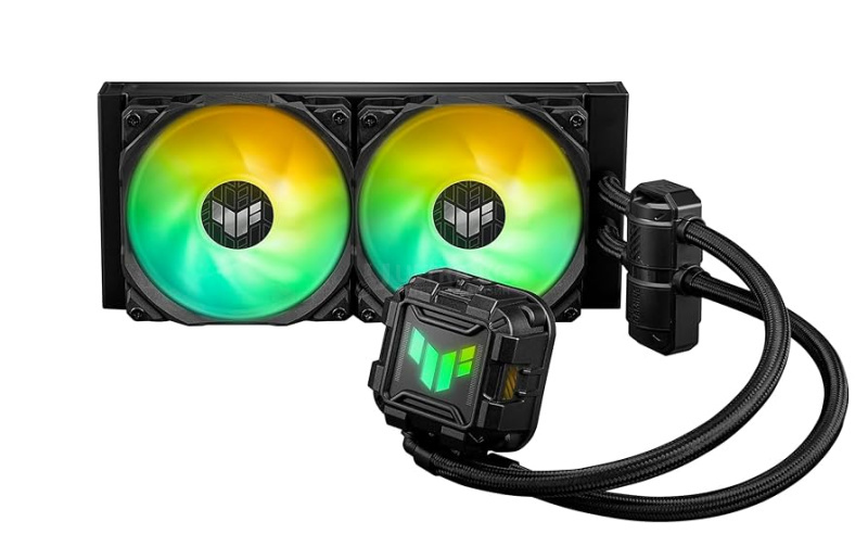 Система жидкостного охлаждения ASUS TUF GAMING LC II 240 ARGB, LGA1851/LGA1700/1200/115x/AM4/AM5, TDP 320W, Water block dimention:73 x 73 x 45 mm, 800 - 2000 RPM +/- 10%, 2x(120 x 120 x 25 mm), 67 CFM, 29 dB Система жидкостного охлаждения ASUS TUF GAMING LC II 240 ARGB, LGA1851/LGA1700/1200/115x/AM4/AM5, TDP 320W, Water block dimention:73 x 73 x 45 mm, 800 - 2000 RPM +/- 10%, 2x(120 x 120 x 25 mm), 67 CFM, 29 dB