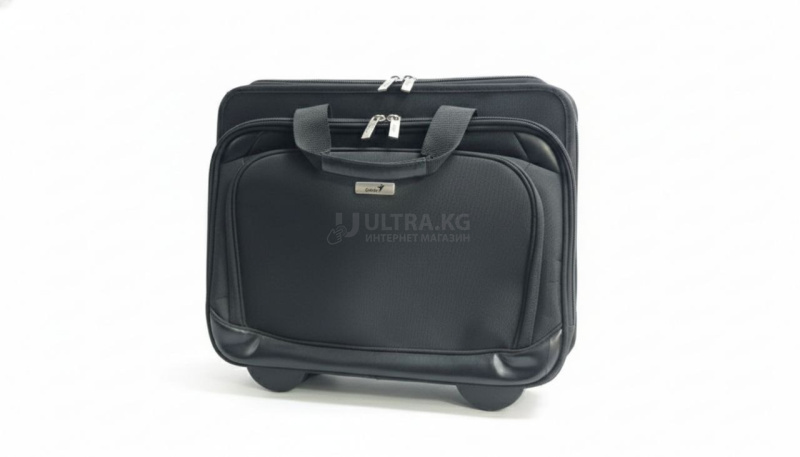 Сумка-чемодан для ноутбука GENIUS G-C1580 Briefcase Черная 14"-15" Вместительная, Двойная молния. Два отделения. Внешний карман на молнии. Ручки из искусственной кожи для транспортировки, выдвижная ручка, колеса. Сумка-чемодан для ноутбука GENIUS G-C1580 Briefcase Черная 14"-15" Вместительная, Двойная молния. Два отделения. Внешний карман на молнии. Ручки из искусственной кожи для транспортировки, выдвижная ручка, колеса.