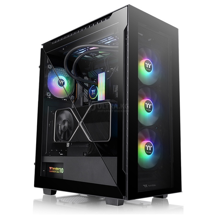 Корпус Thermaltake Divider 500 TG ARGB/Black CA-1T4-00M1WN-01, 3mm Tempered Glass x 4, ATX/Micro ATX/Mini ITX USB2x3.0+1xTypeC, HD-Audio, Высота CPU куллера до 170мм, VGA до 390мм, 530x230x466мм, Без Б/П, Черный Корпус Thermaltake Divider 500 TG ARGB/Black CA-1T4-00M1WN-01, 3mm Tempered Glass x 4, ATX/Micro ATX/Mini ITX USB2x3.0+1xTypeC, HD-Audio, Высота CPU куллера до 170мм, VGA до 390мм, 530x230x466мм, Без Б/П, Черный