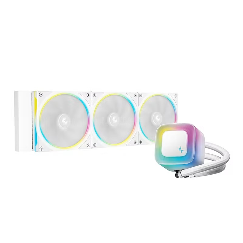 DEEPCOOL LE360 PRO WH WHITE ARGB 120*3 FAN LGA1851/1700/1200/115*/AMD DEEPCOOL LE360 PRO WH WHITE ARGB 120*3 FAN LGA1851/1700/1200/115*/AMD