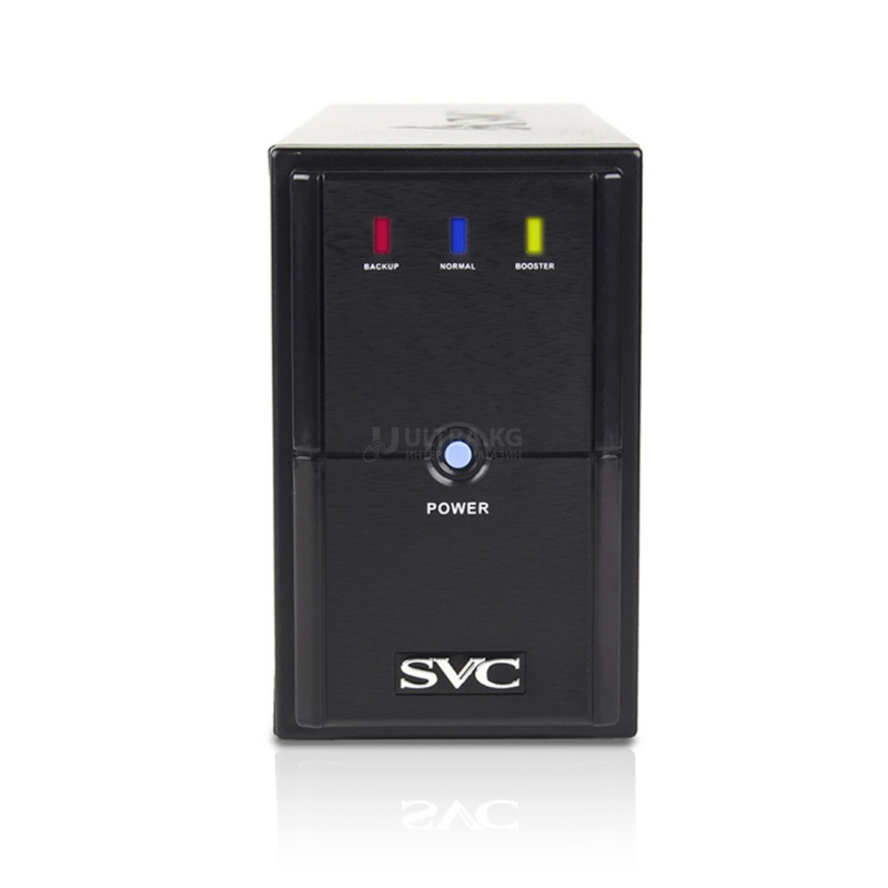 ИБП UPS SVC V-600-L, 600VA(360W), 12V/7.5Ah, 165-275В, Вход 220В, Выход 220В +/-10% x 3 вых. (2 Shuko CEE7 + 1 IEC C13 (Bypass)), Частота 50Гц, Время переключения 3 м/с, Черный, Пластиковый корпус ИБП UPS SVC V-600-L, 600VA(360W), 12V/7.5Ah, 165-275В, Вход 220В, Выход 220В +/-10% x 3 вых. (2 Shuko CEE7 + 1 IEC C13 (Bypass)), Частота 50Гц, Время переключения 3 м/с, Черный, Пластиковый корпус