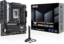 MB LGA1851 ASUS TUF GAMING B860M-PLUS,4xDDR5,16xUSB,mATX,3xM.2, 4xSATA, PCIe16x,PCIe1x HDMI,DP
