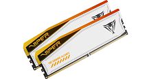 DDR5 48GB (2x24GB) PC-48000 (6000MHz) PATRIOT EP VIPER ELITE 5 RGB TUF GAMING WHITE PVER548G60C36KT