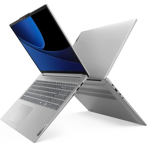 Ноутбук Lenovo IdeaPad Slim 5 16IRU9 i7-150U(up to 5.40GHz) 8GB LPDDR5x-5200, 1TB SSD NVMe, Integrated Intel® Graphics, 16" WUXGA IPS, Type-C, HDMI, WF, BT, WIN11H, клав. с подсв. En-Ru, скан. отп. пальцев, метал. корпус, серебро[83FW000XUS]