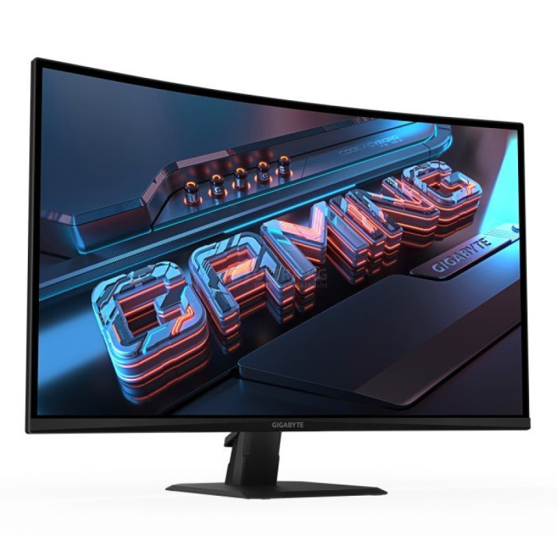 Монитор LCD 31.5" Gigabyte GS32QCA, VA, Curved, Black, Curved, 2560x1440, 3500:1, 250cd/m2, 180Hz, 178/178, 1ms, 2xHDMI, DP, Headphone-Out Монитор LCD 31.5" Gigabyte GS32QCA, VA, Curved, Black, Curved, 2560x1440, 3500:1, 250cd/m2, 180Hz, 178/178, 1ms, 2xHDMI, DP, Headphone-Out