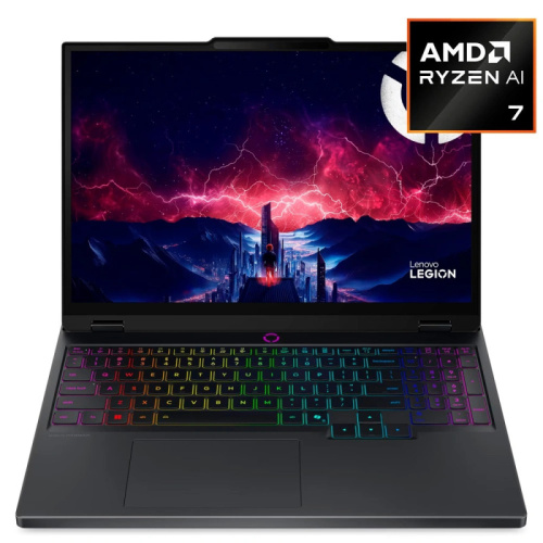 Lenovo Legion RYZEN AI 7 350 1.6-5.8GHz,16GB,SSD 512GB,RTX5070 8GB,15.1" OLED WQXGA 165hz,RUS, BLACK