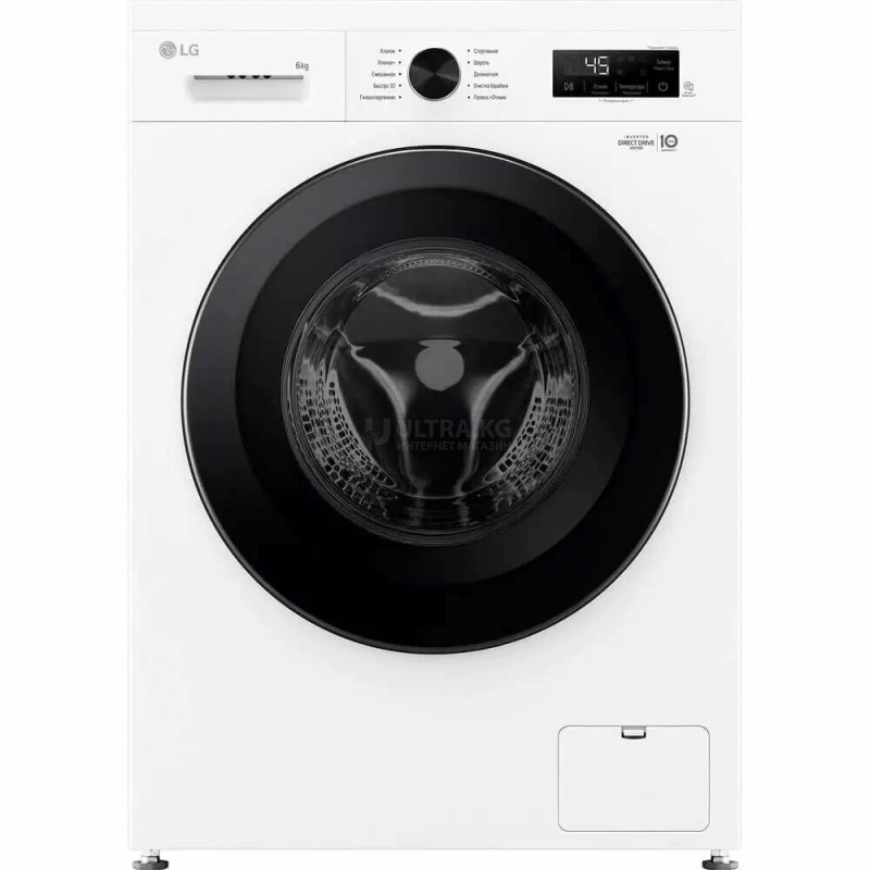 Стиральная машина LG F2Y1NS6W 6 кг , белая Стиральная машина LG F2Y1NS6W 6 кг , белая