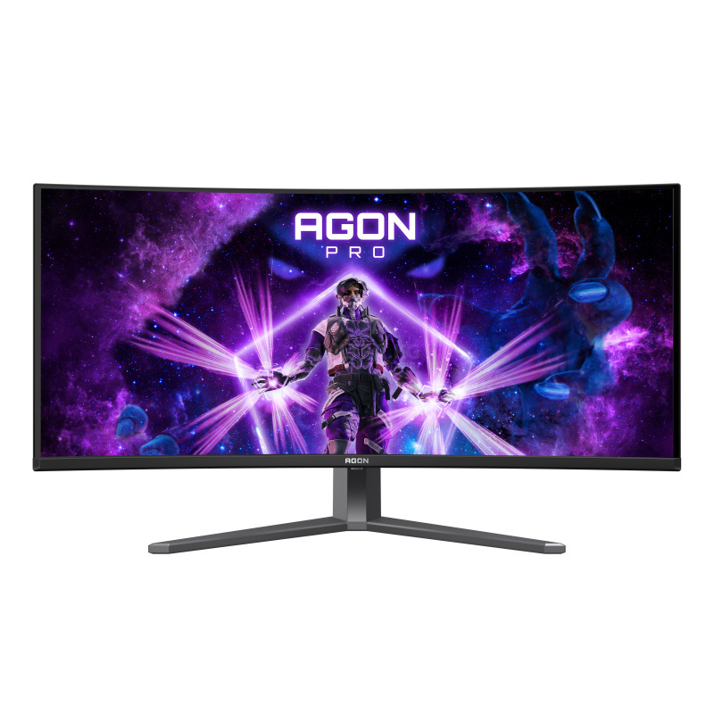 Монитор LCD 34" AOC AGON AG346UCD, Curved, QD - OLED, Black/Grey, 3440x1440, 1.5M:1, 1000cd/m2, 178/178, 0.03ms, 175Hz, 2xHDMI, 2xDP, 3USB3.2, Headphone out Монитор LCD 34" AOC AGON AG346UCD, Curved, QD - OLED, Black/Grey, 3440x1440, 1.5M:1, 1000cd/m2, 178/178, 0.03ms, 175Hz, 2xHDMI, 2xDP, 3USB3.2, Headphone out