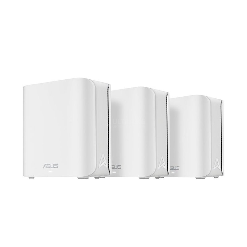Mesh Wi-Fi система ASUS BD4(W-3-PK) 802.11be, 2882 Mb/s 5 GHz + 688 Mb/s 2.4 GHz, 2×2 MIMO, 2×2.5G WAN/LAN, 4 внутр. антенны, Quad-Core 1.5 Mesh Wi-Fi система ASUS BD4(W-3-PK) 802.11be, 2882 Mb/s 5 GHz + 688 Mb/s 2.4 GHz, 2×2 MIMO, 2×2.5G WAN/LAN, 4 внутр. антенны, Quad-Core 1.5