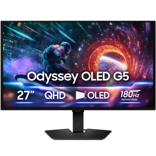 Монитор LCD 27" Samsung LS27FG502SIXCI, Odyssey OLED G5, Black, OLED, 2560x1440, 1000000:1 (Mega), 200cd/m2, 180Hz, 178/178, 0.03ms, HDMI, DP, выход на наушники Монитор LCD 27" Samsung LS27FG502SIXCI, Odyssey OLED G5, Black, OLED, 2560x1440, 1000000:1 (Mega), 200cd/m2, 180Hz, 178/178, 0.03ms, HDMI, DP, выход на наушники