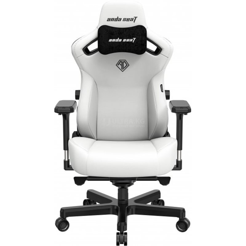 Gaming Chair AD12YDC-XL-01-W-PV/C AndaSeat Kaiser 3 XL WHITE 4D Armrest 65mm wheels PVC Leather Gaming Chair AD12YDC-XL-01-W-PV/C AndaSeat Kaiser 3 XL WHITE 4D Armrest 65mm wheels PVC Leather