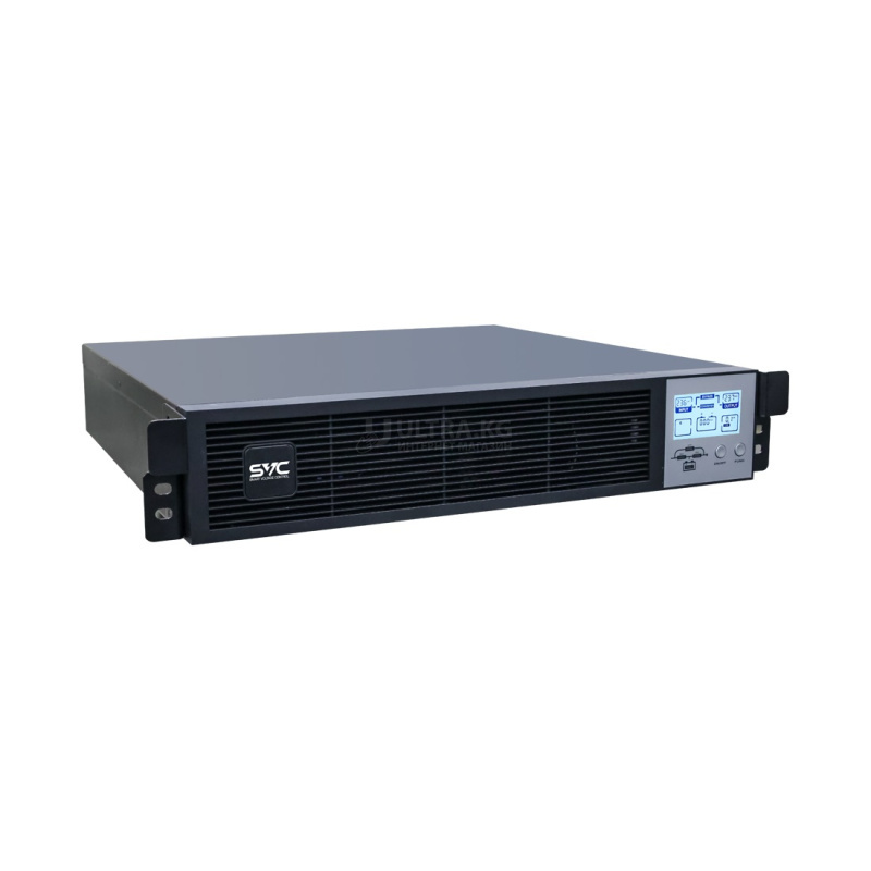 ИБП SVC RT-2KLN-LCD, Мощность 2000ВА/2000Вт, Стоечный 19'' 2U, NRT-серия, On-Line, LED\Интелектуальный слот\RS-232, USB порт (B тип), Диапазон работы AVR: 110-300В, Бат.: 12В/9Aч*6шт., Вентилятор: 8cм*1шт., 2 вых., Чёрный, замена модели RT-2KL-LCD (3 года ИБП SVC RT-2KLN-LCD, Мощность 2000ВА/2000Вт, Стоечный 19'' 2U, NRT-серия, On-Line, LED\Интелектуальный слот\RS-232, USB порт (B тип), Диапазон работы AVR: 110-300В, Бат.: 12В/9Aч*6шт., Вентилятор: 8cм*1шт., 2 вых., Чёрный, замена модели RT-2KL-LCD (3 года