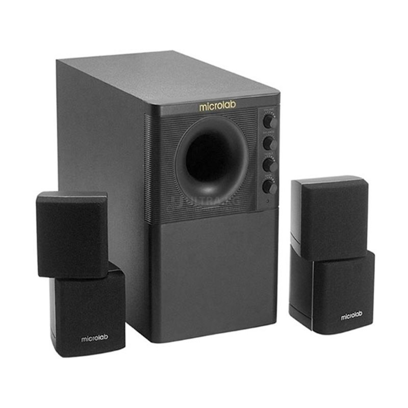 Microlab Subwoofer X3BT 5.1 BLACK 166W(24W*5+46W), Bluetooth 5.0 Microlab Subwoofer X3BT 5.1 BLACK 166W(24W*5+46W), Bluetooth 5.0