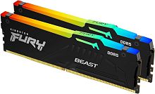 DDR5 32GB (2x16GB) PC-48000 (6000MHz) KINGSTON FURY BEAST BLACK EXPO KF560C30BBEK2-32