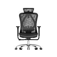 Office Chair SIHOO M57C-201 BLACK 3D Armrest, class 3 TUV gaslift,350mm steel base