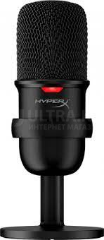 Микрофон HyperX SoloCast 4P5P8AA (HMIS1X-XX-BK) Gaming Standalone Mic Микрофон HyperX SoloCast 4P5P8AA (HMIS1X-XX-BK) Gaming Standalone Mic