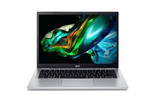 Ноутбук Acer Aspire 3 AMD Ryzen 7 5700U(up to 4.3GHz), 16GB DDR4, 500GB SSD m.2 NVMe, 15.6" FHD IPS, AMD Radeon RX Vega 8, WF, BT, HDMI, LAN, Type-C, DOS, US plug, ENG-RUS, Серебро [NX.KSJEX.003]