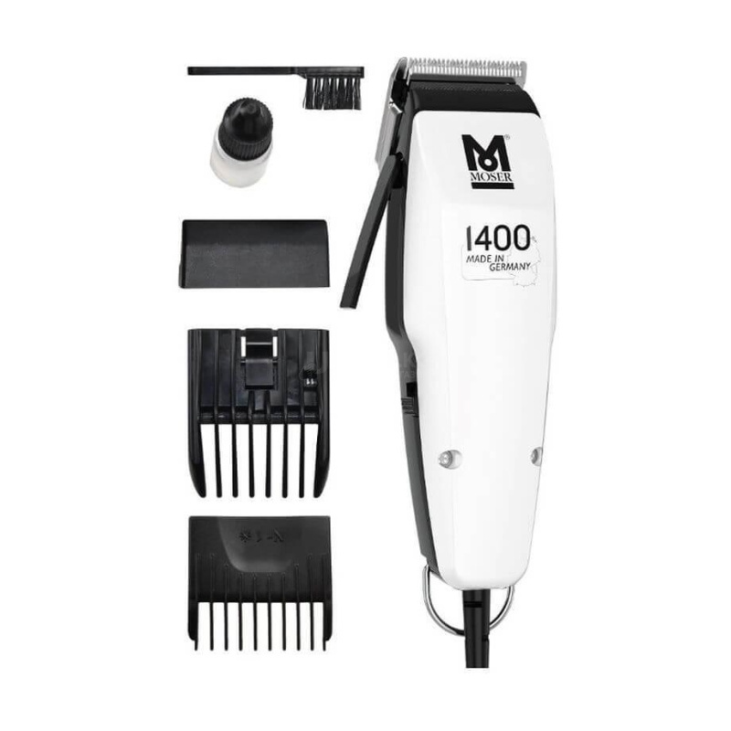 Машинка для стрижки волос MOSER 1400-0458 HAIR CLIPPER черно-белый Машинка для стрижки волос MOSER 1400-0458 HAIR CLIPPER черно-белый
